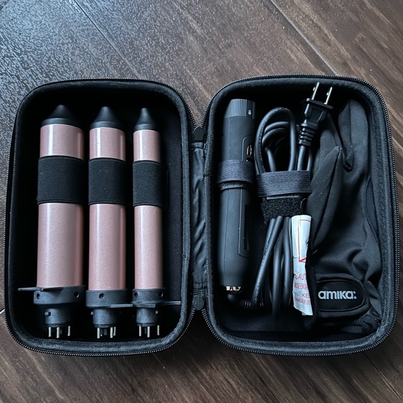 amika Hair Amika Curl Trifecta 3 Barrel Interchangeable Curling